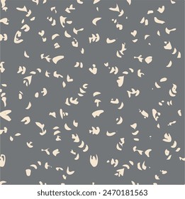 Seamless floral pattern, liberty ditsy print with small cute flowers in collection. Vector illustration 