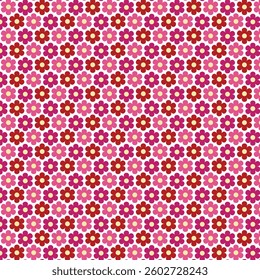 Seamless floral pattern, liberty ditsy print with pretty sketch botany. Artistic small hand drawn flowers. Vector illustration in colors.
