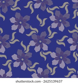 Seamless floral pattern, liberty ditsy print, nature ornament in a romantic motif. Cute botanical design, delicate flower wallpaper: hand drawn small pink flowers on white. Vector illustration