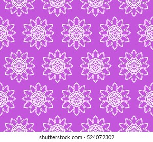 seamless floral pattern. lilac color. For Valentine's day, wedding invitations, wallpaper. Vector illustration.