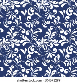 Seamless floral pattern. Linens and home decorations.