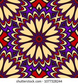 Seamless floral pattern with modern style ornament on color background. For wallpaper, cover book, fabric, scrapbooks