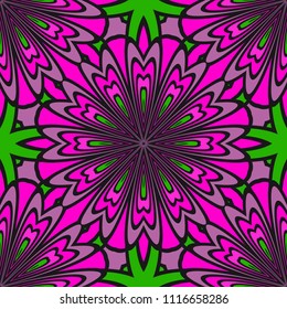 Seamless floral pattern with modern style ornament on color background. For wallpaper, cover book, fabric, scrapbooks