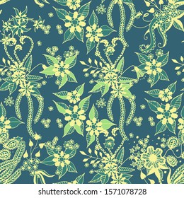 Seamless Floral Pattern. Modern Turkish Rapport.