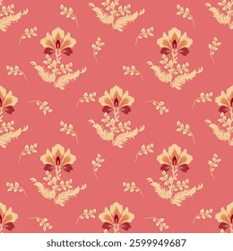 seamless floral pattern, Motif ethnic floral seamless textil, embroidery, print striped ornament floral, pattern, design for wrapping, silk, scarf, background, text