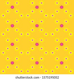 Seamless Floral Pattern Motifs able to print for cloths, tablecloths, blanket, shirts, dresses, posters, papers.
