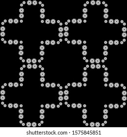 Seamless Floral Pattern Motifs able to print for cloths, tablecloths, blanket, shirts, dresses, posters, papers.