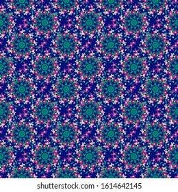 Seamless Floral Pattern Motifs able to print for cloths, tablecloths, blanket, shirts, dresses, posters, papers.