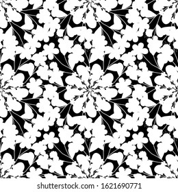 Seamless Floral Pattern Motifs able to print for cloths, tablecloths, blanket, shirts, dresses, posters, papers.