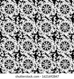 Seamless Floral Pattern Motifs able to print for cloths, tablecloths, blanket, shirts, dresses, posters, papers.