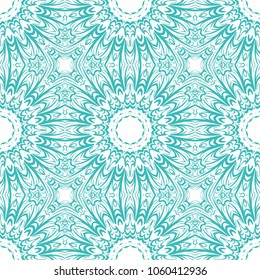 Seamless floral pattern motifs suitable for wallpaper and fabric design. Vector illustration. Monochrome
