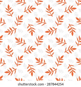 Seamless floral pattern. Natural background. Abstract seamless background. Vector illustration.