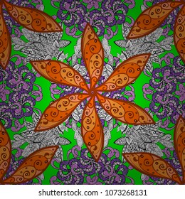 Seamless floral pattern with nice doodles flowers. Cute Floral pattern in the small flower. Vector illustration. Beautiful fabric pattern.