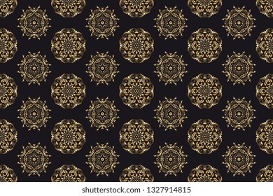Seamless floral pattern on background. Wallpaper pattern