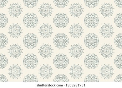 Seamless floral pattern on background. Wallpaper pattern