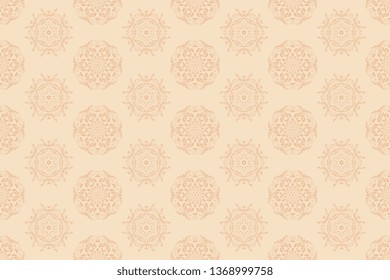 Seamless floral pattern on background. Wallpaper pattern