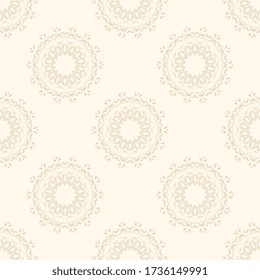 Seamless floral pattern on background. Wallpaper pattern. Template for your design. Textile pattern