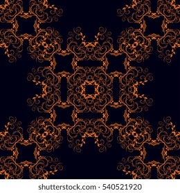 Seamless floral pattern on background. Wallpaper pattern