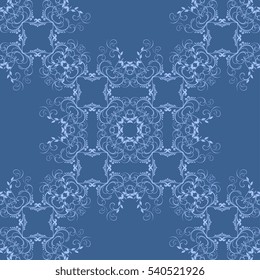 Seamless floral pattern on background. Wallpaper pattern