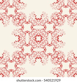 Seamless floral pattern on background. Wallpaper pattern