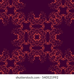 Seamless floral pattern on background. Wallpaper pattern