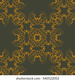 Seamless floral pattern on background. Wallpaper pattern