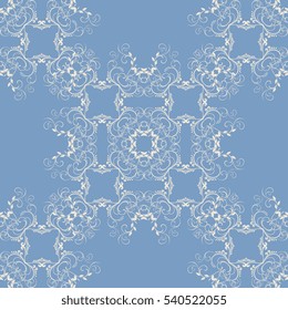 Seamless floral pattern on background. Wallpaper pattern
