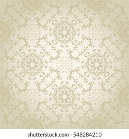Seamless floral pattern on background. Wallpaper pattern