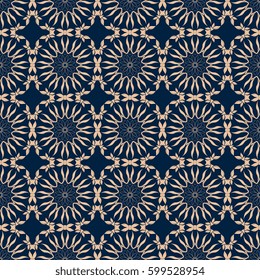 Seamless floral pattern on background. Wallpaper pattern