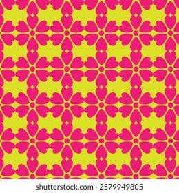 seamless floral pattern on olive background