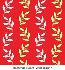 Seamless floral pattern on pastel background. Cute flower design for card, wallpaper, fabric, textile, fashion, flyer, banner, cover, and more.