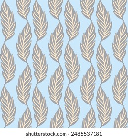 Seamless floral pattern on pastel background. Cute flower design for card, wallpaper, fabric, textile, fashion, flyer, banner, cover, and more.