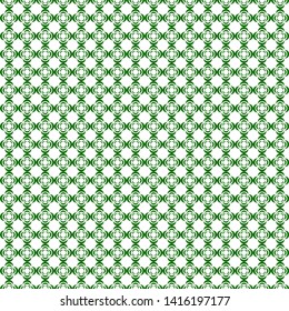 Seamless floral pattern on a white background. Minimalistic geometric design. Can be used for wallpaper, pattern fills, web page background, surface textures. Vector illustration
