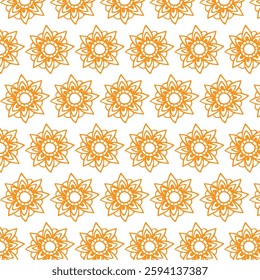 seamless floral pattern on white background