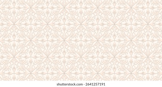 Seamless floral pattern in pastel colors. Vector illustration.