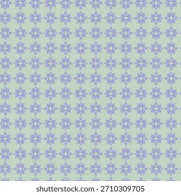 Seamless floral pattern in pastel lilac colors