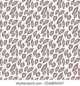 seamless floral pattern, plant background