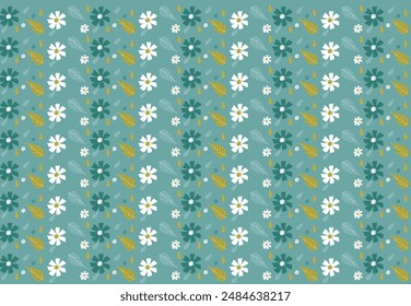 Patrón Floral Sin Costuras Pretty Ditsy Imprimir Vector de stock