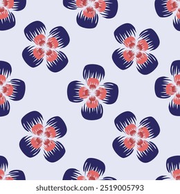 Padrão floral contínuo, impressão bastante elegante com plantas desenhadas à mão em cores de outono. Design botânico bonito: flores pequenas e grandes margaridas, folhas, ervas em um fundo escuro. Ilustração vetorial.