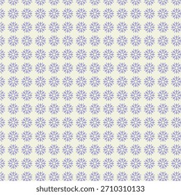 Patrón floral sin fisuras con flores moradas