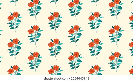padrão floral sem costura com rosas realistas e folhagem para design têxtil romântico