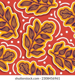 Patrón floral sin foco en el estilo de los años 90 retro. Patrón Botánico Contemporáneo. Gráficos a la moda y a la moda para la moda, papel tapiz, papel envuelto, fondo, impresión, tela, textiles y ropa
