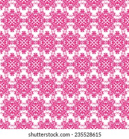 Seamless floral pattern. Retro background. Vector illustration.