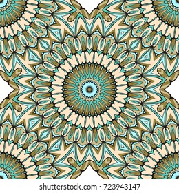 seamless floral pattern. romantic flower. vector illustration. For interior design, wallpaper