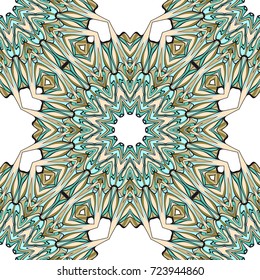 seamless floral pattern. romantic flower. vector illustration. For interior design, wallpaper