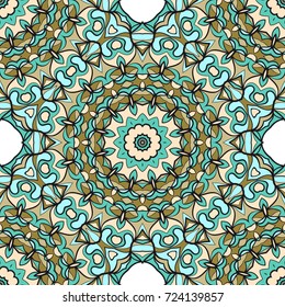 seamless floral pattern. romantic flower. vector illustration. For interior design, wallpaper