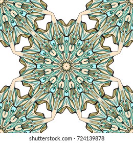 seamless floral pattern. romantic flower. vector illustration. For interior design, wallpaper