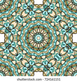 seamless floral pattern. romantic flower. vector illustration. For interior design, wallpaper