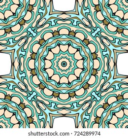 seamless floral pattern. romantic flower. vector illustration. For interior design, wallpaper