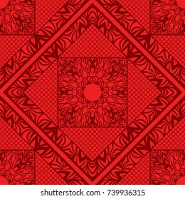 seamless floral pattern. romantic flower. vector illustration. For interior design, wallpaper